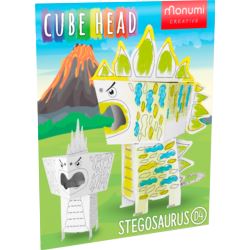 CUBE HEAD DINOZAURY 3D - STEGOSAURUS MONUMI