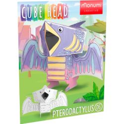 CUBE HEAD DINOZAURY 3D - PTERODACTYLUS MONUMI